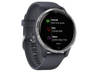 Смарт часовници Garmin Venu Silver Stainless Steel/Granite Blue