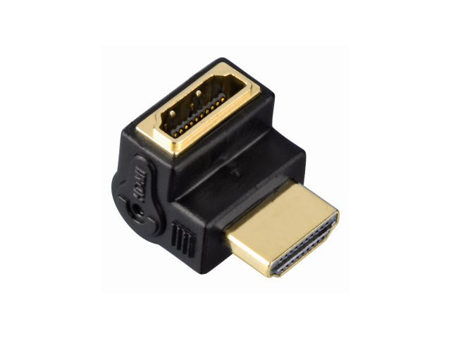 Кабели и Адаптери Hama HDMI към HDMI преходник извит на 90 градуса