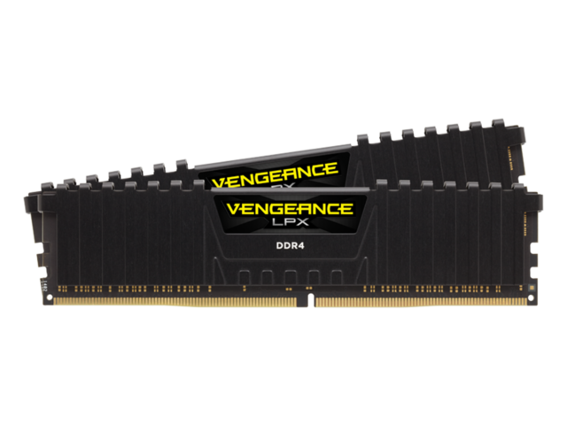 Оперативна памет 8GB (2x4GB) DDR4 2400MHz Corsair Vengeance LPX Black