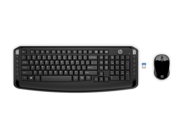 Клавиатури HP 300 Wireless Keyboard and Mouse