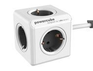 Разклонители Allocacoc POWER CUBE 1300GY 5outlets