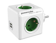 Разклонители Allocacoc POWER CUBE 1202GN 4outlets/USB