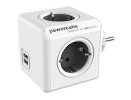 Разклонители Allocacoc POWER CUBE 1202GY 4outlets/USB