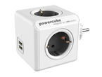 Разклонители Allocacoc POWER CUBE 1202GY 4outlets/USB