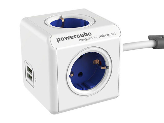 Разклонители Allocacoc POWER CUBE 1402BL