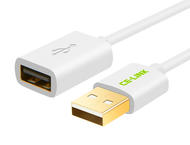 Кабели и Адаптери CE-Link USB 2.0 Extension Cable White 50cm