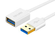 Кабели и Адаптери CE-Link USB 3.0 Extension Cable White 1m
