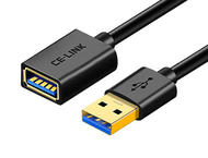 Кабели и Адаптери CE-Link USB 3.0 Extension Cable Black 2m