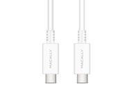Кабели и Адаптери Macally USB-C към USB-C кабел UCUC6-W
