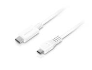 Кабели и Адаптери Macally USB-C към microUSB кабел UC2UMB-W