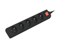 Разклонители Lanberg power strip 1.5m, 5 socket Blakc