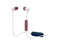 Слушалки Skullcandy Jib Wireless, в бяло-червено