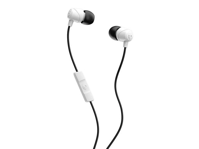 Слушалки Skullcandy JIB Microphone, черно-бели