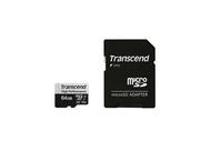 Карти памет 64GB Transcend microSDXC I UHS-I U3, V30