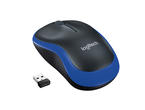 Мишки Logitech M185 в сиво-синьо