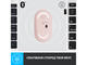 Мишки Logitech Pebble M350, Rose