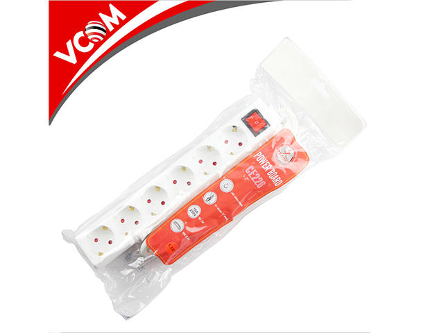 Разклонители VCom Power Board 6 Schuko - CE226-1.5m