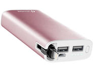 Външни батерии Cellularline Unique Design за Apple устройства, 6700mAh, розова