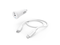 Зарядни устройства Hama Car Charging Set, Lightning, Power Delivery (PD), 18W, 1 метър, бял