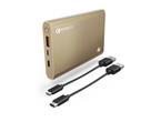 Външни батерии Hama "PA12" Power Pack, 12000 mAh, в златисто