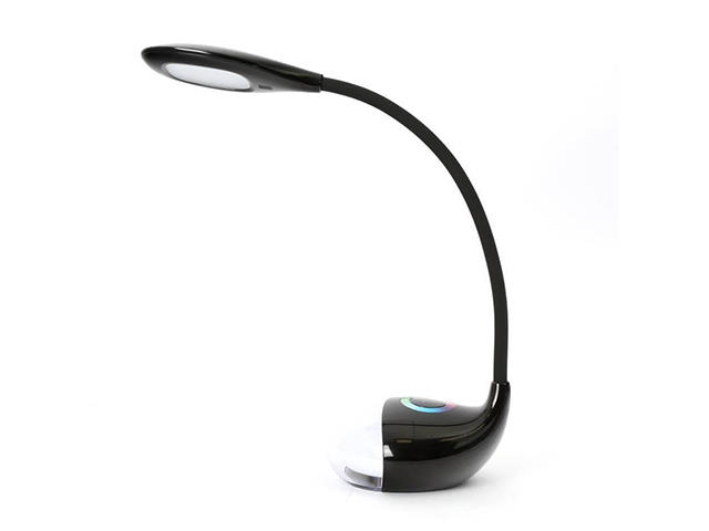 Smart Home Platinet Desk Lamp 6W+ Night Lamp Compact Size (black)