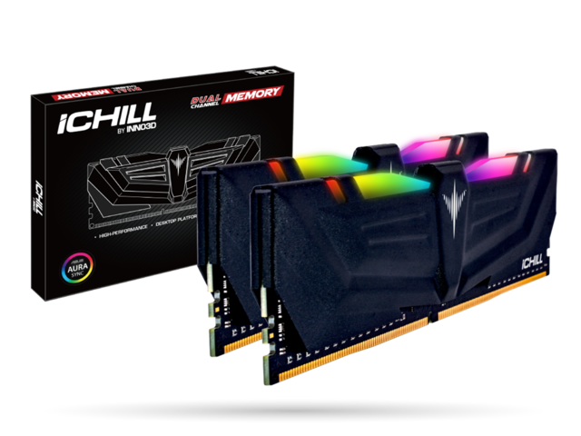 Оперативна памет 16GB (2x8GB) DDR4 3600MHz Inno3D iCHILL RGB