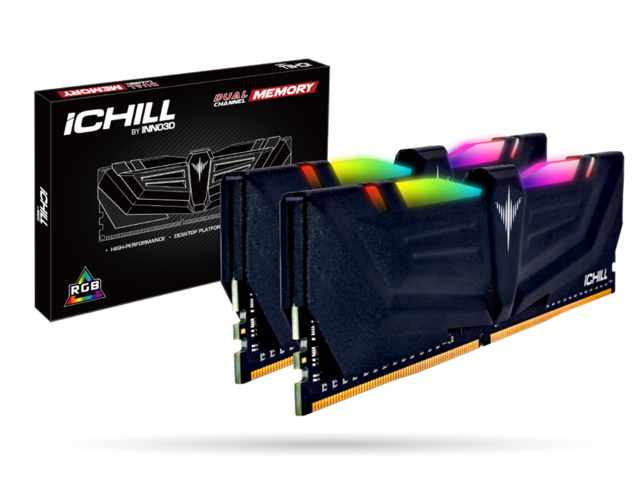Оперативна памет 16GB (2x8GB) DDR4 2400MHz Inno3D iCHILL RGB
