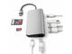 USB Хъб Satechi USB-C Aluminum Multiport Adapter, тъмносив