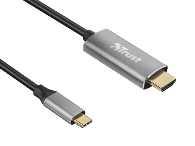 Кабели и Адаптери Trust Calyx USB-C to HDMI Cable 1.8м