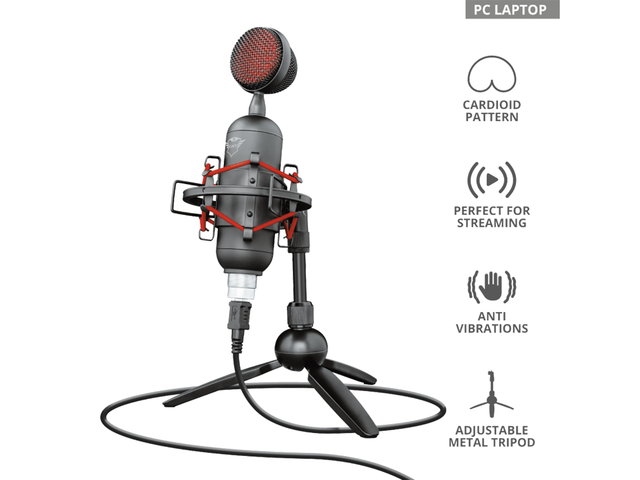 Микрофони TRUST GXT 244 Buzz USB Streaming Microphone