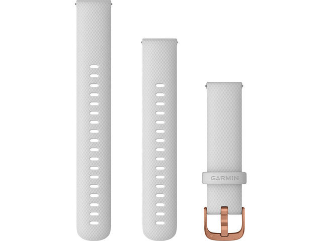Каишки Garmin White with Rose Gold 18 мм