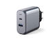 Зарядни устройства Satechi 30W Dual-Port Wall Charger - EU - Space Gray