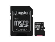 Карти памет 64GB Kingston Canvas Select Plus microSD
