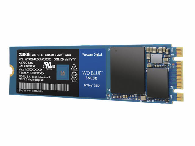 SSD 250GB WD Blue SN500 M.2 NVMe