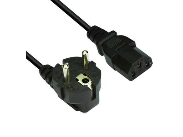 Кабели и Адаптери Makki захранващ кабел power cord computer schuko 220V - 1.2 метра bulk
