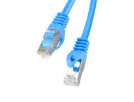 Кабели и Адаптери Lanberg CAT.6 FTP Patch Cable 1.5m, в синьо