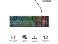 Клавиатури TRUST GXT 835 Azor Gaming Keyboard US