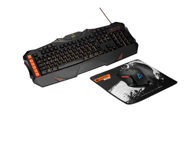 Клавиатури Canyon Leonof Gaming Set CND-SGS01