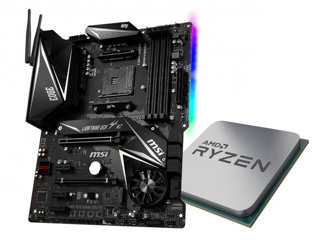 Дънни платки MSI MPG X570 GAMING EDGE WiFi + AMD Ryzen 9 3950X 