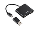 USB Хъб Hama Hub 54140 USB 2.0, в черно