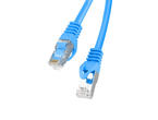 Кабели и Адаптери Lanberg CAT.6 FTP Patch Cable 3m, в синьо
