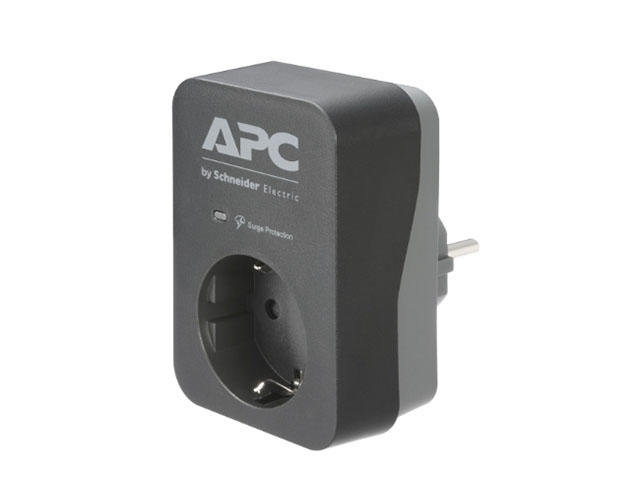 Разклонители APC Essential SurgeArrest 1 Outlet Black