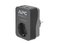 Разклонители APC Essential SurgeArrest 1 Outlet 2 USB Ports Black