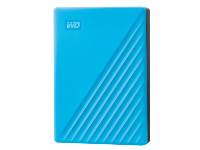 Външни HDD 4TB WD My Passport Sky Blue