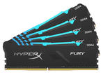 Оперативна памет 32GB (4x8GB) DDR4 3600MHz Kingston HyperX Fury RGB