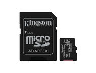 Карти памет 128GB Kingston Canvas Select Plus microSD