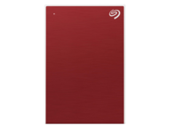 Външни HDD 2TB Seagate Backup Plus Slim, в червено