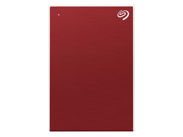 Външни HDD 2TB Seagate Backup Plus Slim, в червено