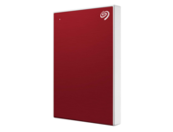 Външни HDD 2TB Seagate Backup Plus Slim, в червено