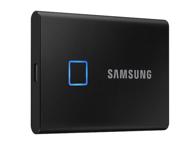 Външни HDD 500GB Samsung Portable SSD T7 Touch Black